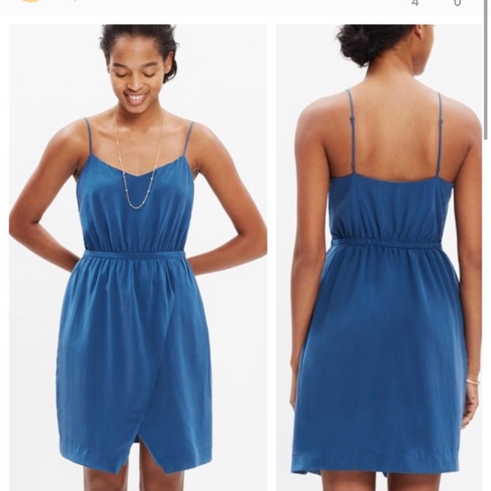 Madewell Blue Mini Dress